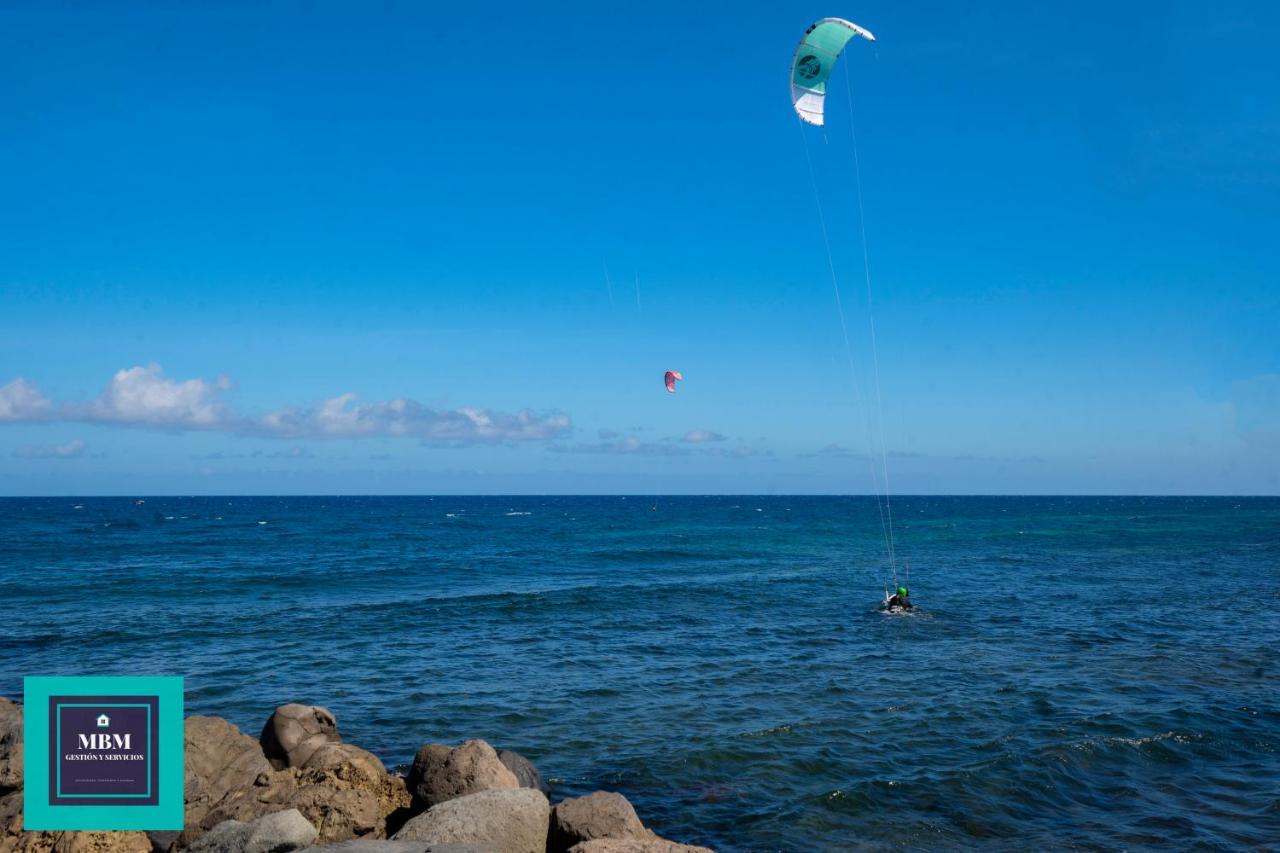 Mara 2 Playa Del Burrero Junto Al Mar, Wifi Gratis Lejlighed Ingenio Eksteriør billede
